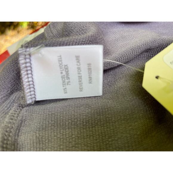 Garnet Hill Purple Dress Woman's XS Elastic Gathered Waist Pockets  Soft Comfy - Picture 9 of 10